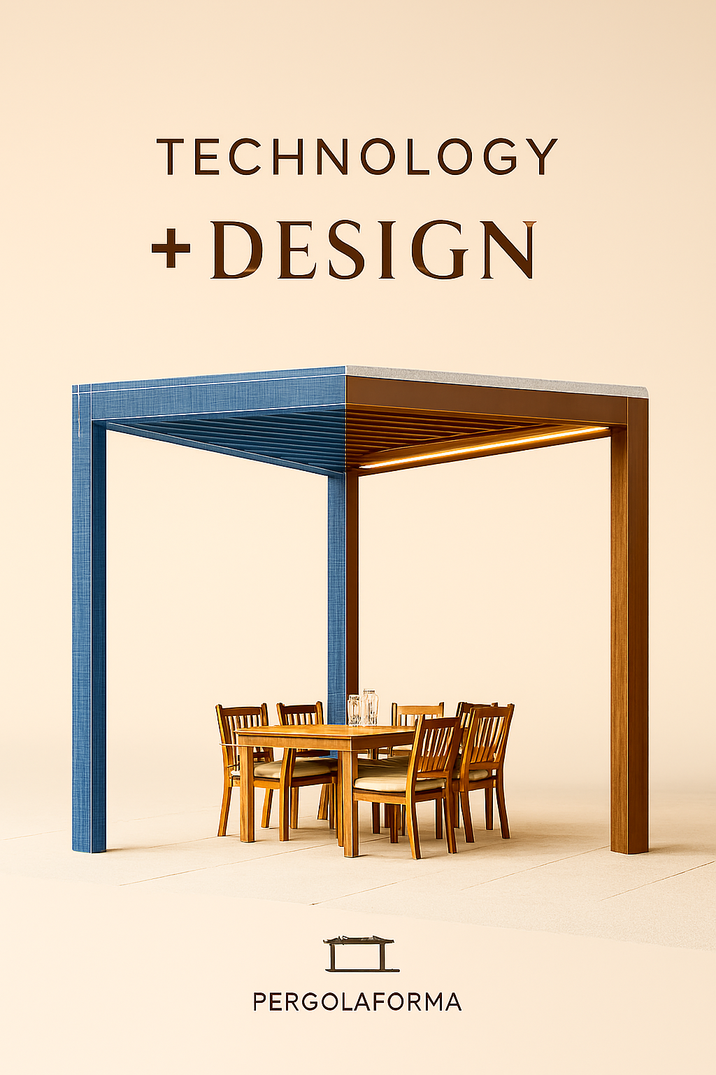 imagen de la pérgola tech 2